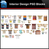 ★Photoshop PSD Blocks-Interior Design PSD Blocks-Bed PSD Blocks V2