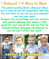 Superhero First Birthday Outfit Comic Book Pow Shirt