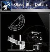 【Stair Details】Glass Stair Detail