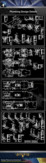 【Sanitations Details】Plumbing Design (Recommanded!!)