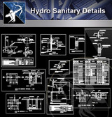 【Sanitations Details】Hydro Sanitary Details