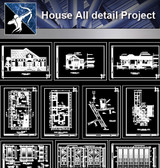 【Architecture Details】House All detail Project