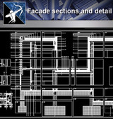 【Architecture Details】Facade sections and detail