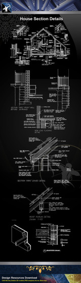 【Architecture Details】House Section