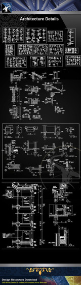 【Architecture Details】Architecture CAD Details