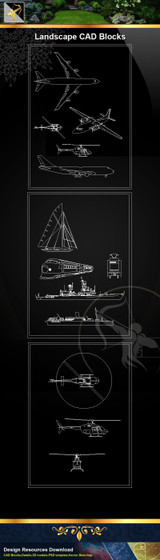 ★Landscape CAD Blocks -Transportations ,Vehicles, Lorries ,Car Blocks CAD Blocks