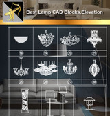 ★Interior Design CAD Blocks -Lamp CAD Blocks,Lights,Lamp Design