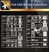 ★Full CAD Blocks and elevation