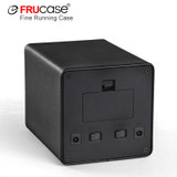 FRUCASE New Arrival White Single Watch Winder for Automatic Watches Watch Box Display Collector Storage Wooden Box