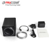 FRUCASE New Arrival White Single Watch Winder for Automatic Watches Watch Box Display Collector Storage Wooden Box