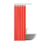 Pomegranate Solid Shower Curtain 36"x72"