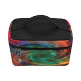 Ray of Twirls Cosmetic Bag/Large (Model 1658)
