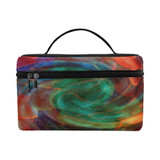 Ray of Twirls Cosmetic Bag/Large (Model 1658)