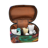 Ray of Twirls Cosmetic Bag/Large (Model 1658)