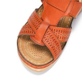 Women's Open Toe Comfy Super Soft Premium Low Heels Walking Sandals Cushion