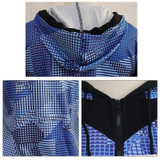 TWO PIECE SET Women's Print Hoodies Vogue Tracksuit Pants Tweed Jacket Long Sleeve