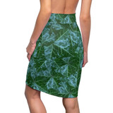 Myrtle Ming English Ivy Women's Pencil Skirt
