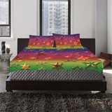 Rainbow Stars 3-Piece Bedding Set