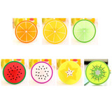 10PCS Coaster Fruit Shape Silicone Cup Pad Slip Insulation Mat Drink Holder