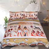 African King People Woman Duvet Cover Desert Geometric Home Textiles 3pcs Bed Set