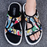 Summer Men's Slippers Fashion Outdoor Slides Indoor Non-slip Slippers Beach Flip Flops Personalized Men Slippers Summer Men's Slippers Fashion Outdoor Slides Indoor Non-slip Slippers Beach Flip Flops Personalized Men Slippers