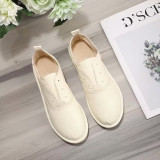 Customized White Shoes Big Sizes 2020 Spring New Fashion Women Sneakers Genuine Leather Trainers White Shoes Men's Sneakers