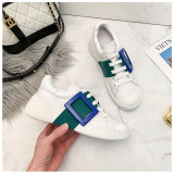 Sweeheart 2020 new leather women‘s shoes buckle sports women's shoes casual sports women's shoes fashion women's shoes 35-40