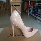 Women Pumps Heeled Shoes Nude Pointed Toe Sexy High Heel Shoes Stiletto High Heels Ladies