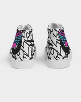 Numbers Women's Hightop Canvas Shoe