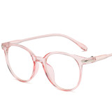 KOTTDO New Round Women Glasses Anti-radiation Eye Glasses Frame Transparent Retro Vintage Glasses Frame Women Eyewear Frame