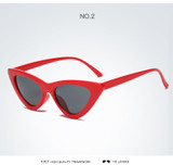 KOTTDO 2018 New Cute Fashion Sexy Ladies Cat Eye Sunglasses Women Brand Designer Clear Glasses Sun Glasses for Female UV400