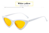 KOTTDO 2018 New Cute Fashion Sexy Ladies Cat Eye Sunglasses Women Brand Designer Clear Glasses Sun Glasses for Female UV400