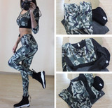 Yoga Set Woman Sportswear Fitness Sport Suit Tracksuit Women Camouflage  Compressed Yoga Leggings Workout Clothes Gym Clothing Yoga Set Woman Sportswear Fitness Sport Suit Tracksuit Women Camouflage  Compressed Yoga Leggings Workout Clothes Gym Clothing