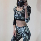 Yoga Set Woman Sportswear Fitness Sport Suit Tracksuit Women Camouflage  Compressed Yoga Leggings Workout Clothes Gym Clothing Yoga Set Woman Sportswear Fitness Sport Suit Tracksuit Women Camouflage  Compressed Yoga Leggings Workout Clothes Gym Clothing