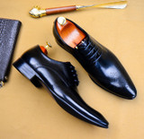 QYFCIOUFU Italian Men's Shoes Genuine Leather Luxury Brand Handmade Oxford Shoes Office Formal Party Wedding Mans Dress Shoes QYFCIOUFU Italian Men's Shoes Genuine Leather Luxury Brand Handmade Oxford Shoes Office Formal Party Wedding Mans Dress Shoes