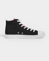 The Resistance (Red) Camouflage Women's Hightop Canvas Shoe