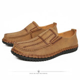 Super Comfortable Casual Leather Shoes Men Soft Leather Loafers Men Shoes Breathable Flats Shoe Hot Sale Moccasins Shoes