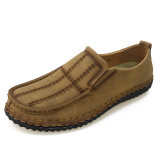 Super Comfortable Casual Leather Shoes Men Soft Leather Loafers Men Shoes Breathable Flats Shoe Hot Sale Moccasins Shoes