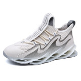 Reflective Blade Warrior Men Sneakers Shock Absorption Cushioning Running Shoes for Men Breathable Sports Athletic Jogging Shoes