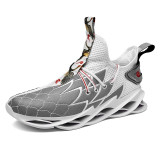 Reflective Blade Warrior Men Sneakers Shock Absorption Cushioning Running Shoes for Men Breathable Sports Athletic Jogging Shoes