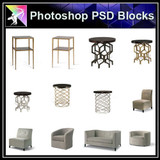 【Photoshop PSD Blocks】Furniture PSD Blocks