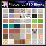 【Photoshop PSD Landscape Blocks】Landscape Paving Blocks 4