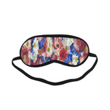 Red White Blue Flora Sleeping Mask
