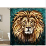 Bathroom Decor 3D Print Customized Animal Beast Waterproof Shower Curtains