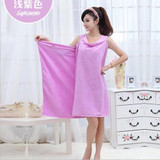 Women's Microfiber Bath Towels Adults Magic Bathrobes