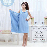 Women's Microfiber Bath Towels Adults Magic Bathrobes