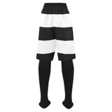 Black White Stripes Men's Swim Trunk (Model L21)