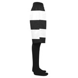 Black White Stripes Men's Swim Trunk (Model L21)