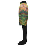 Abstract Colorful Glass Men's Swim Trunk (Model L21)