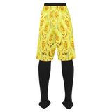 Candlelight Roses Men's Swim Trunk (Model L21)